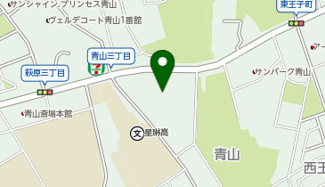 ゆめマート青山の地図画像