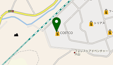 COSTCO久山倉庫店の地図画像