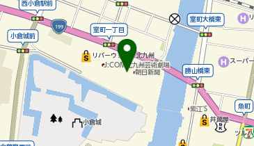 バーガーキングリバーウォーク北九州店の地図画像