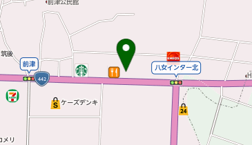 焼肉きんぐ八女インター店の地図画像