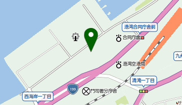 みなとオアシス門司港の地図画像