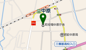 みやき町役場中原庁舎の地図画像