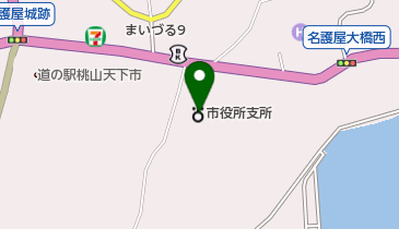 唐津市役所鎮西支所の地図画像