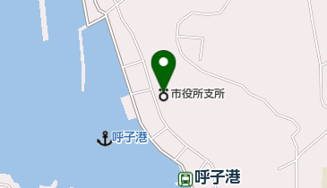 唐津市役所呼子支所の地図画像