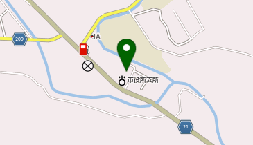 神埼市脊振支所の地図画像