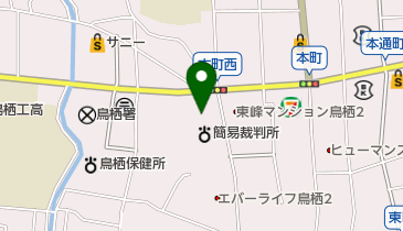 佐賀地方法務局鳥栖出張所の地図画像