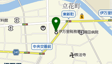 伊万里税務署の地図画像
