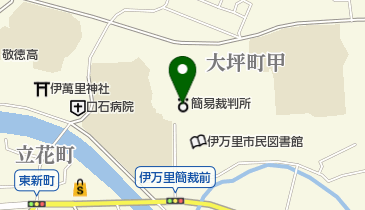 伊万里簡易裁判所の地図画像