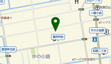 佐賀簡易裁判所の地図画像