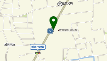 佐賀県水産会館の地図画像