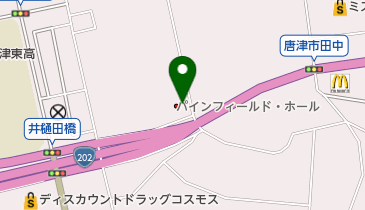 公善社斎場パインフィールド・ホールの地図画像