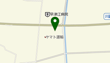 JAプレアホール川副の地図画像
