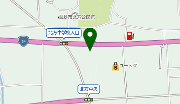 メモリードホール北方の地図画像