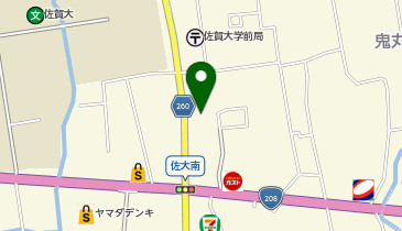 佐賀共栄銀行川副支店の地図画像