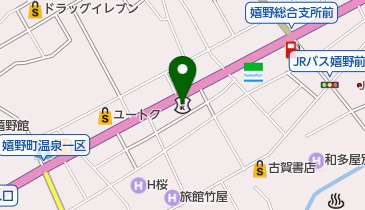佐賀銀行嬉野支店の地図画像