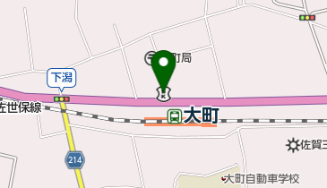 九州ひぜん信用金庫大町支店の地図画像