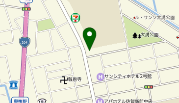 佐賀信用金庫神野支店の地図画像