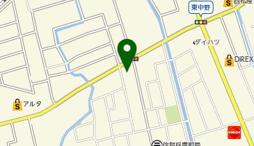 大川信用金庫ゆめ咲支店の地図画像