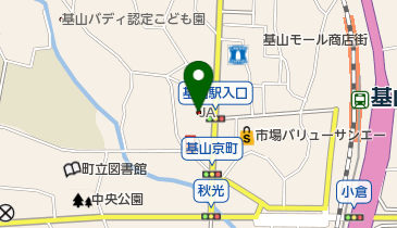 JAさが基山支所の地図画像
