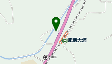 JAさが大浦出張所の地図画像