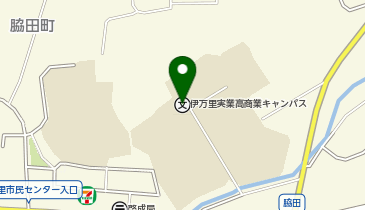 佐賀県立伊万里実業高校商業キャンパスの地図画像