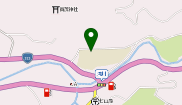 唐津市立七山中学校の地図画像