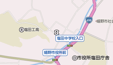 小城市立岩松小学校の地図画像