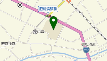 鹿島市立浜小学校の地図画像