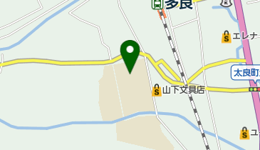 太良町立多良小学校の地図画像