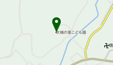 大楠の里こども園の地図画像