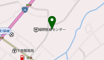 嬉野医療センター附属看護学校の地図画像