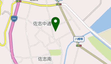 佐志保育園の地図画像