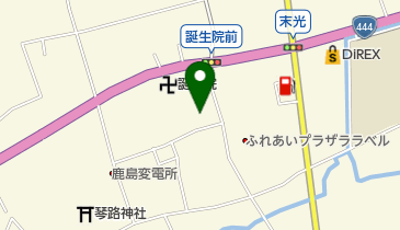 誕生院保育園の地図画像