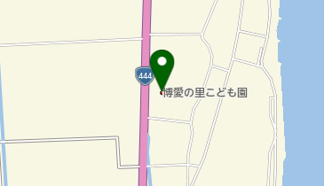 認定こども園博愛の里こども園の地図画像