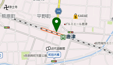 英進館JR唐津駅校高等部の地図画像