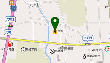 サニー鳥栖店の地図画像