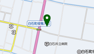 Aコープしろいし店の地図画像