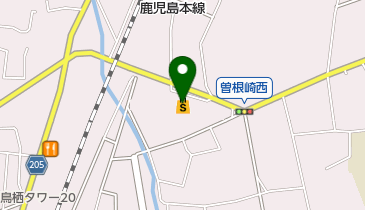 マックスバリュエクスプレス曽根崎店の地図画像