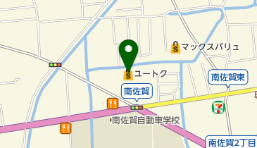 ホームセンターユートク南佐賀店の地図画像
