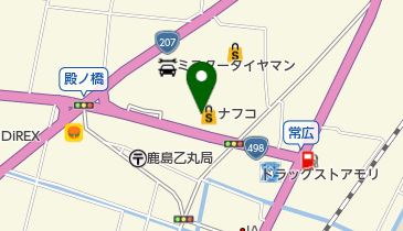 ホームプラザナフコ鹿島店の地図画像