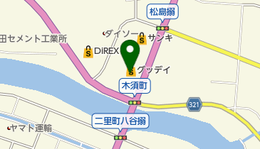 ホームセンターグッデイ伊万里店の地図画像