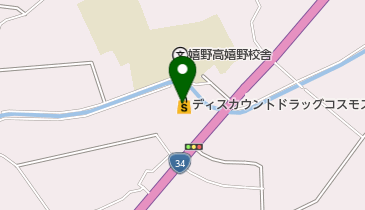 ディスカウントドラッグコスモス嬉野店の地図画像