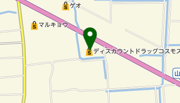 ディスカウントドラッグコスモス諸富店の地図画像