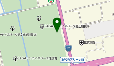 SAGA ARENA SHOP(ローソンSミズSAGAアリーナ店)の地図画像