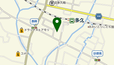 ディスカウントドラッグコスモス多久駅店の地図画像