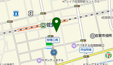 コムボックス佐賀駅前の地図画像