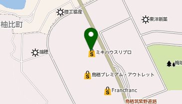 ミキハウスリプロ鳥栖プレミアム・アウトレット店の地図画像