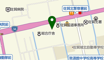 ナフコツーワンスタイル佐賀店の地図画像