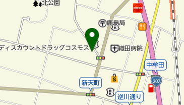 鹿島書房の地図画像