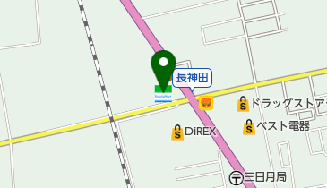 (株)積文館書店佐賀三日月店の地図画像